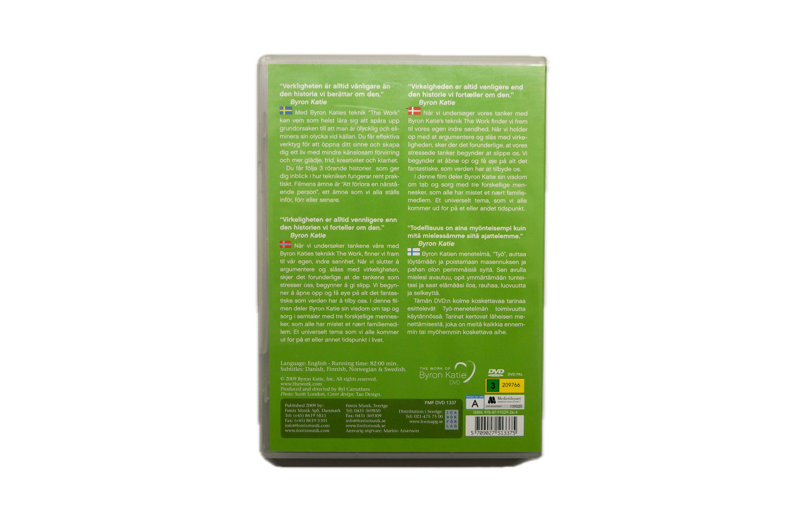 Loss of a Loved One – DVD (Brugt) – Alle varer – Back cover
