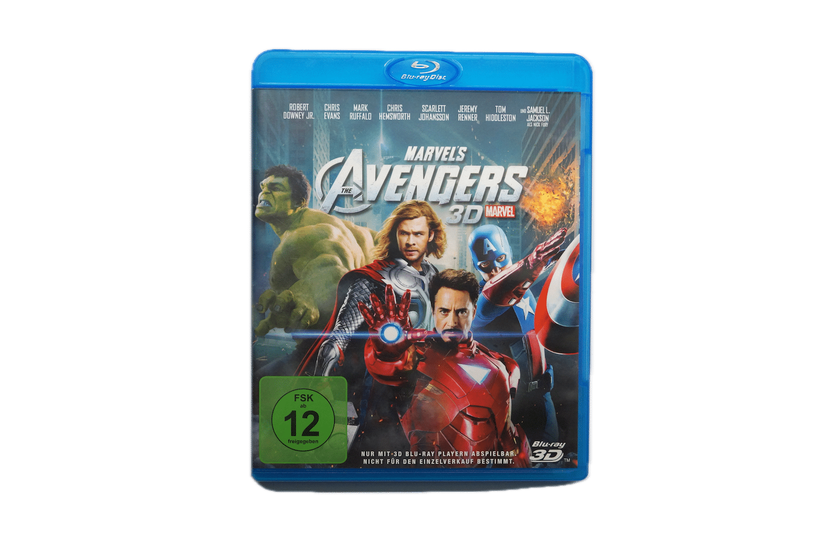 Marvel’s The Avengers – Blu-ray 3D + 2D (Brugt) – Alle varer – Front cover