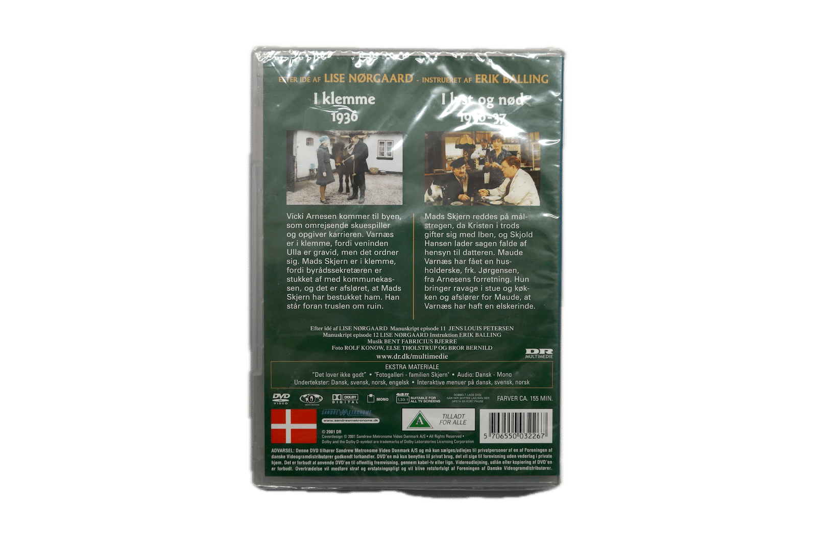 Matador – I klemme & I lyse og nød (1936–37) – Episode 11 & 12 – DVD (Ny) – Alle varer – Back cover