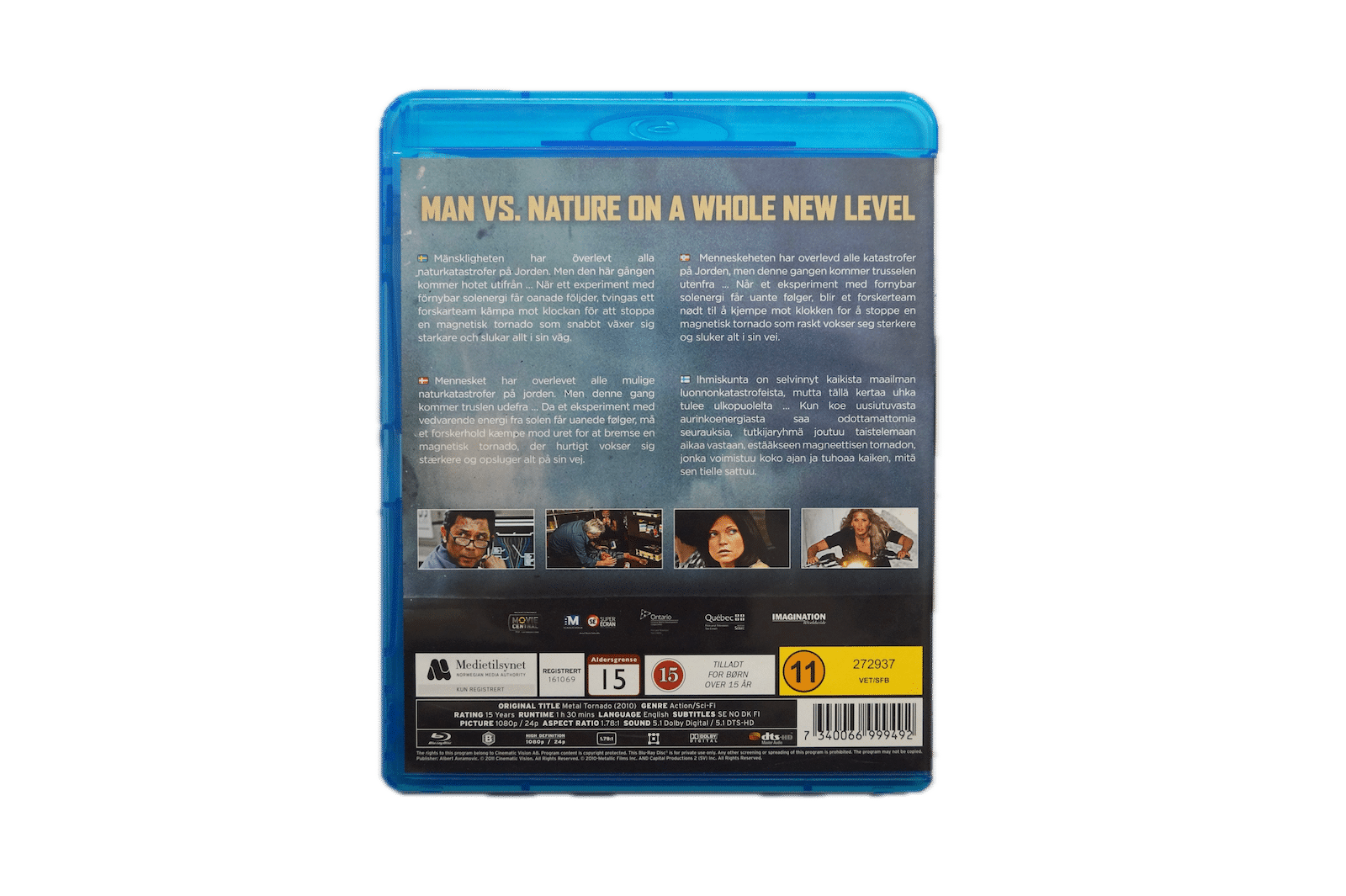 Metal Tornado – Blu-ray (Brugt) – Alle varer – Back cover