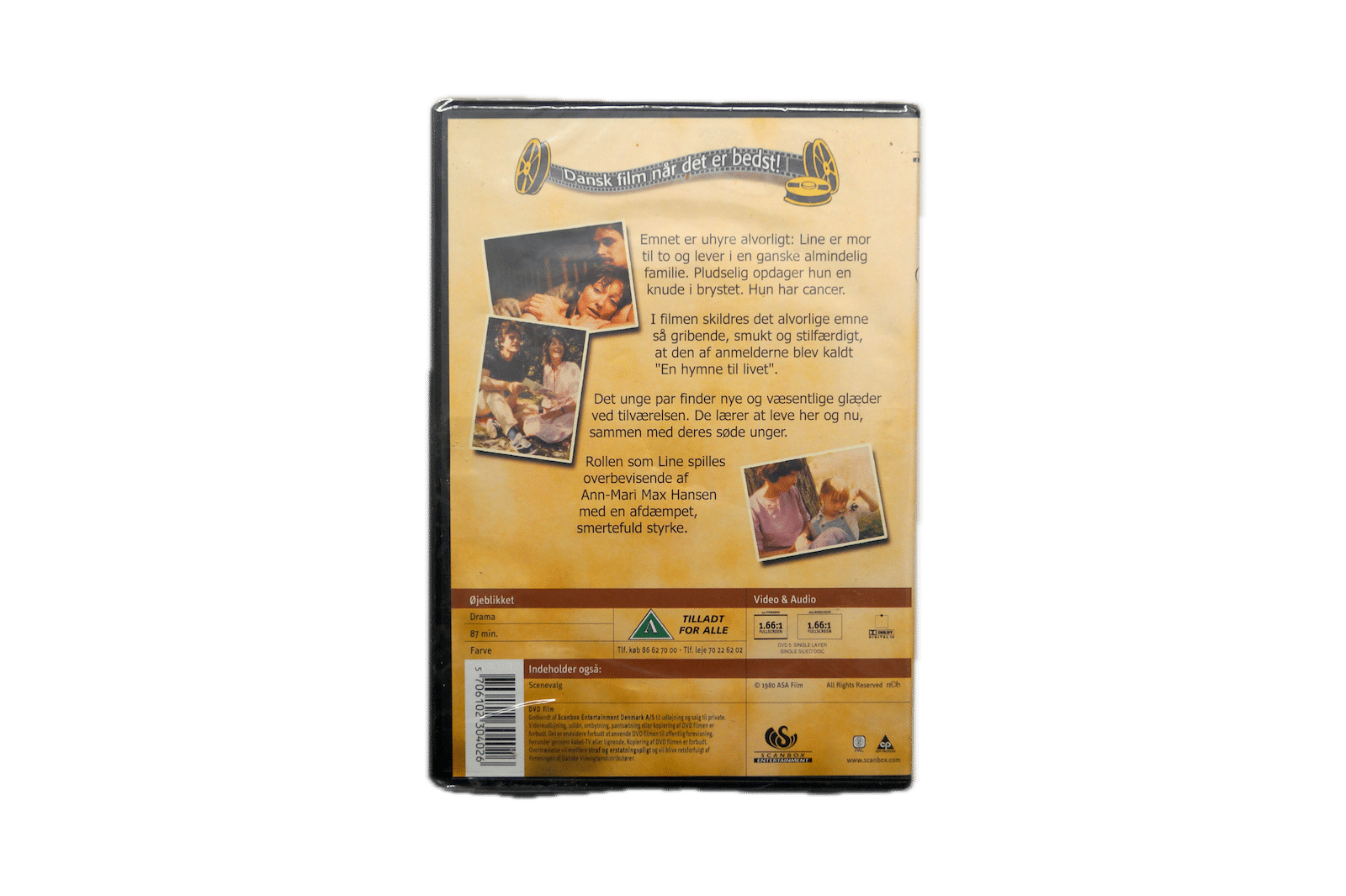 Øjeblikket – DVD (Brugt) – Alle varer – Back cover