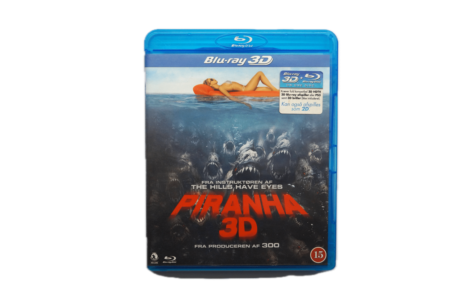 Piranha 3D – Blu-ray 3D (Brugt) – Alle varer – Front cover