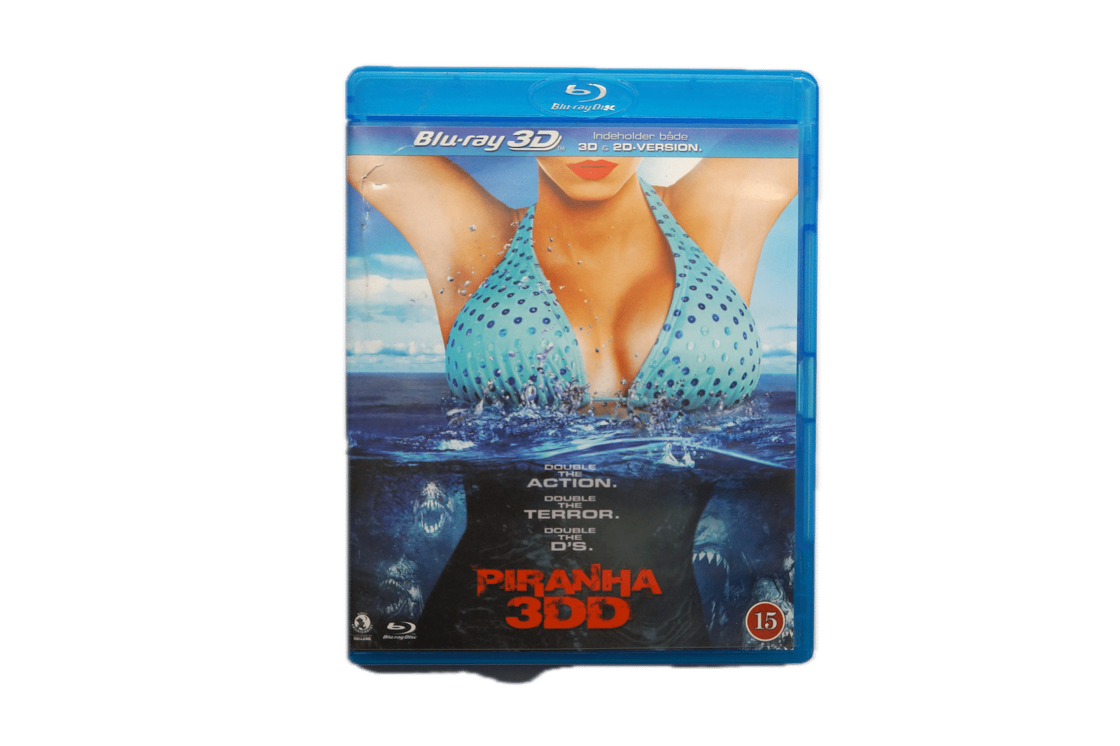 Piranha 3DD – Blu-ray 3D (Brugt) – Alle varer – Front cover