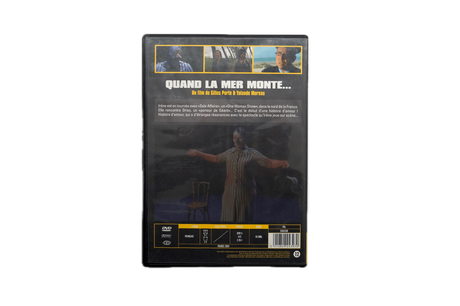 Quand La Mer Monte… – DVD (Brugt) – Alle varer – Back cover