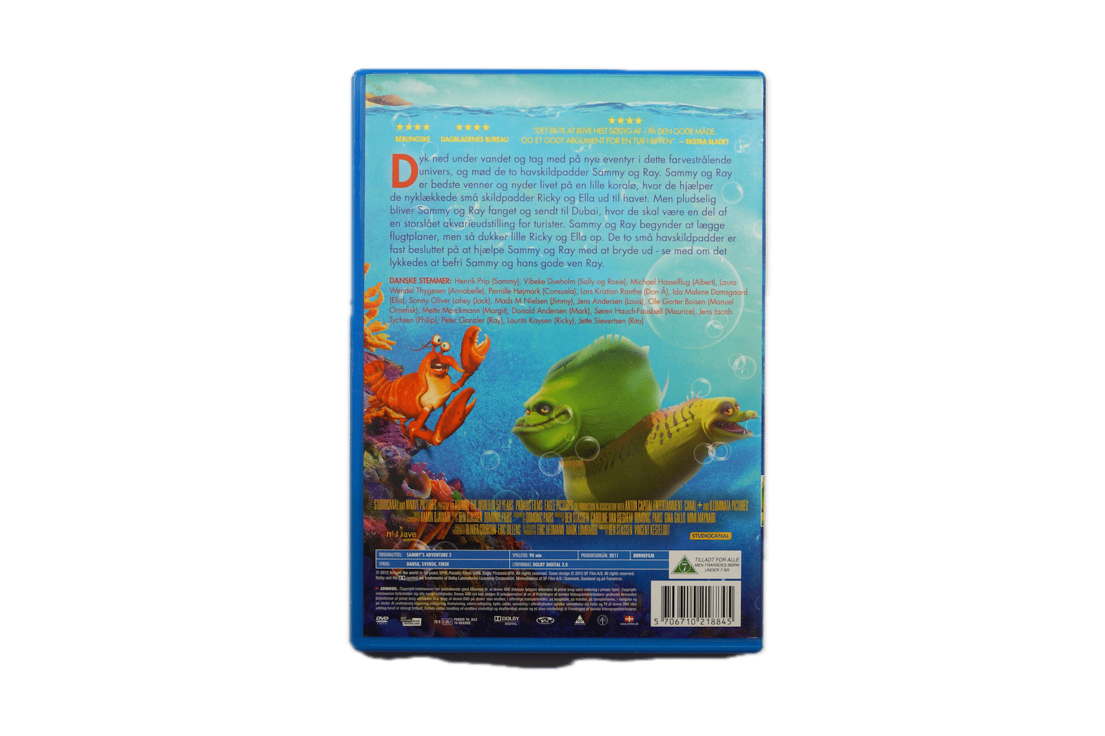 Sammys Store Eventyr 2 – DVD (Brugt) – Alle varer – Back cover
