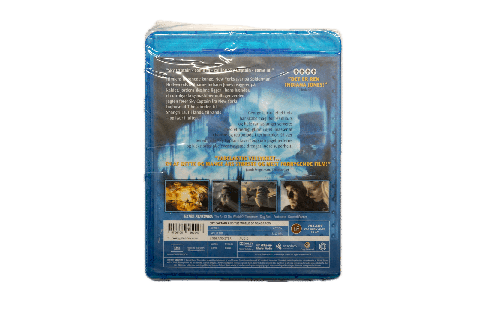 Sky Captain and the World of Tomorrow – Blu-ray (Ny) – Alle varer – Back cover