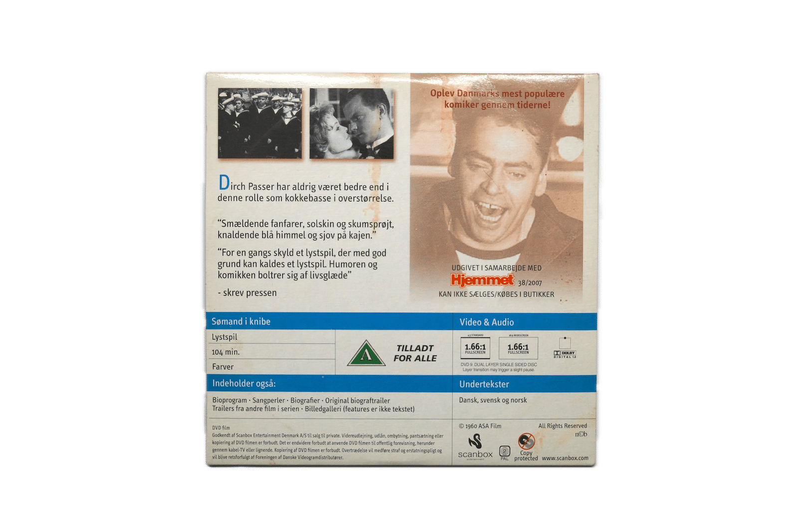 Sømand i Knibe – DVD (Brugt) – Alle varer – Back cover