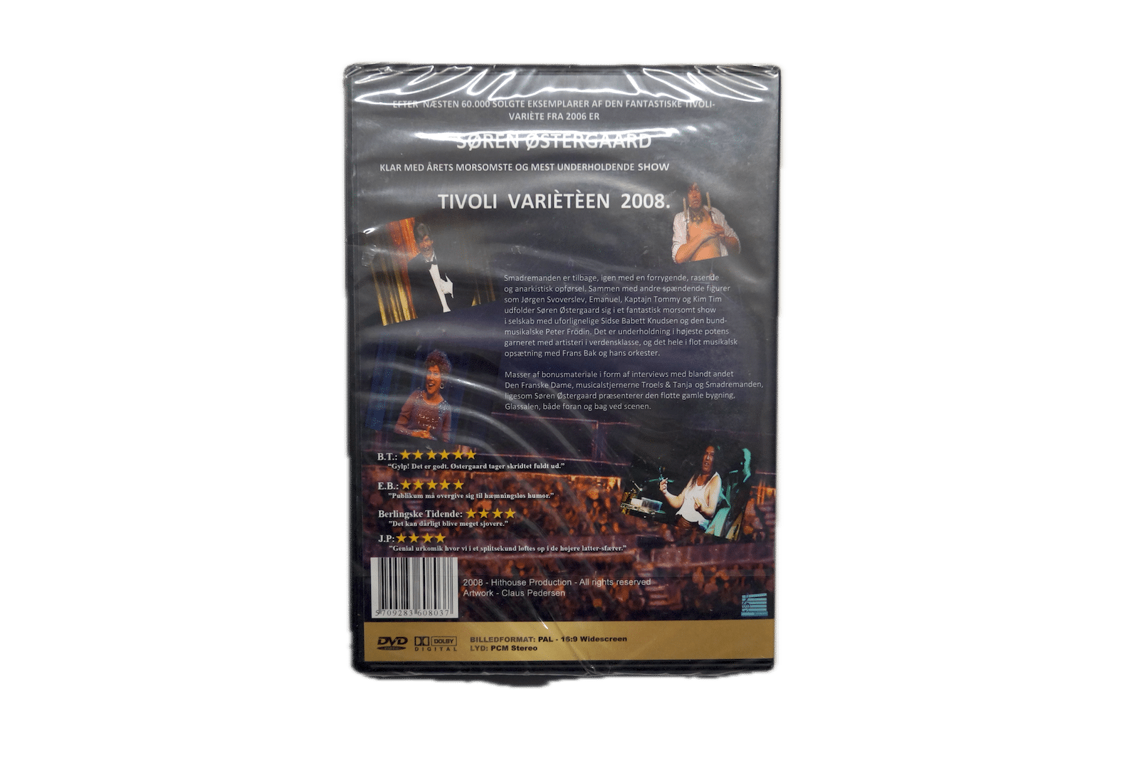 Søren Østergaards Tivoli Varieté – DVD (Ny) – Alle varer – Back cover