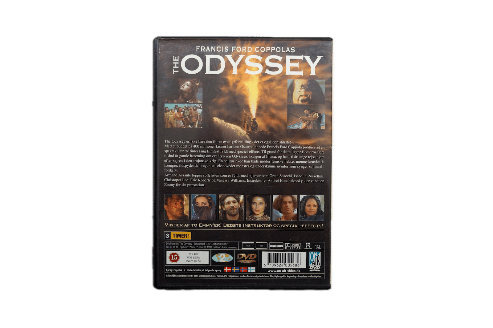 The Odyssey – DVD (Brugt) – Alle varer – Back cover