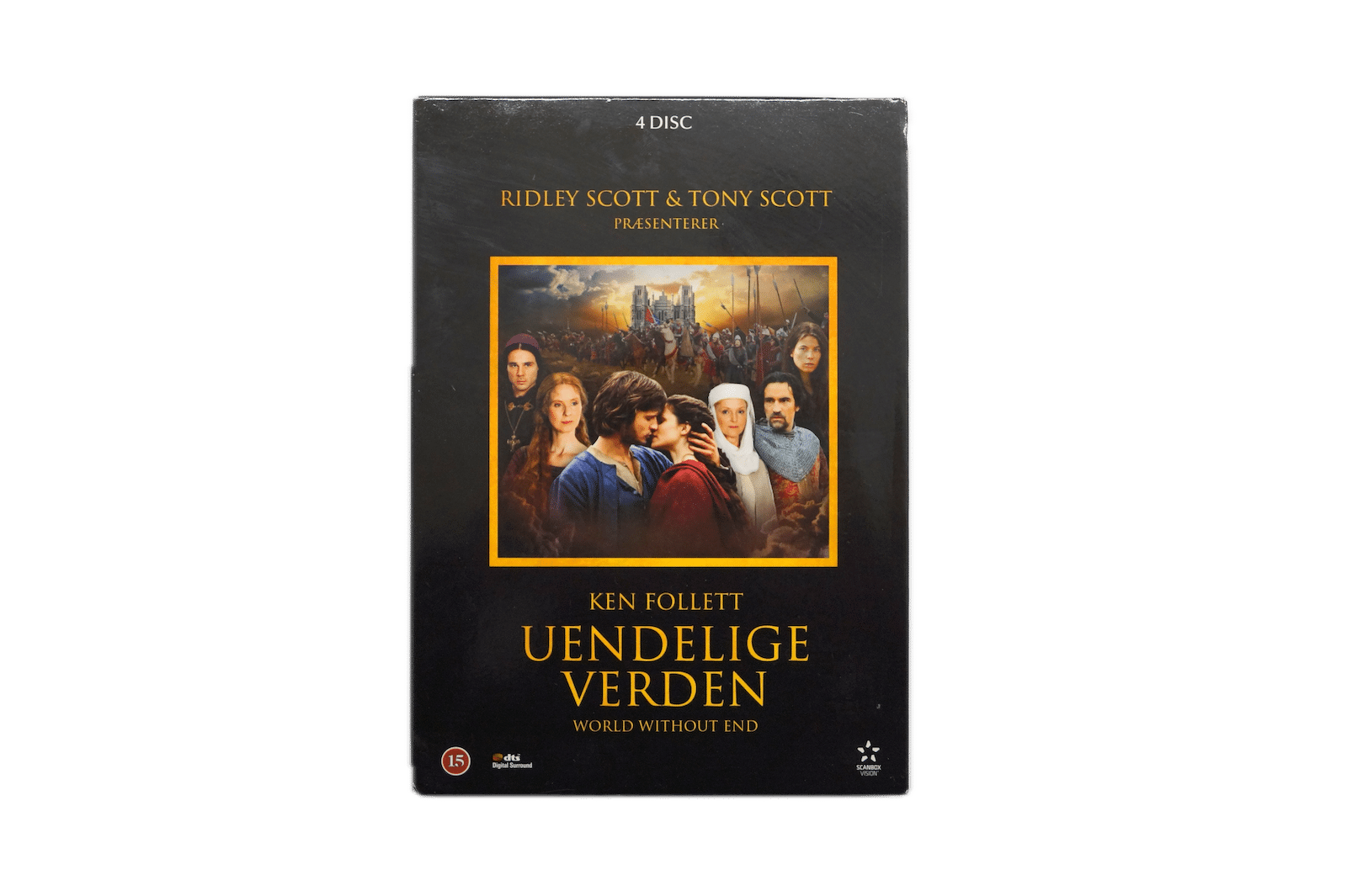 Uendelige Verden – 4 Disc – DVD (Brugt) – Alle varer – Front cover