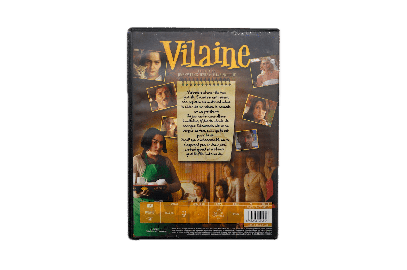 Vilaine – DVD (Brugt) – Alle varer – Back cover