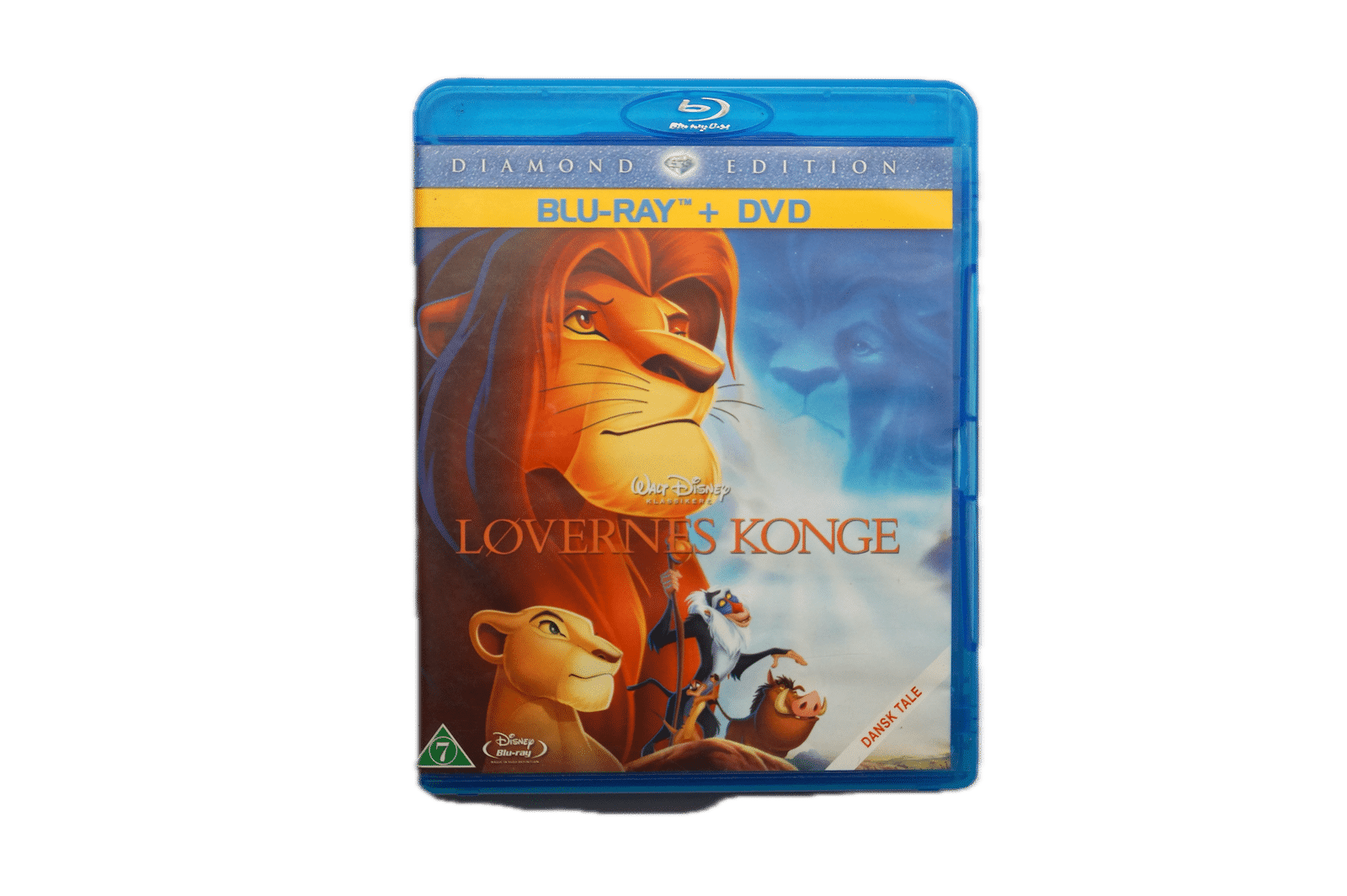 Walt Disney - Løvernes Konge – Diamond Edition – Blu-ray + DVD (Brugt) – Alle varer – Front cover