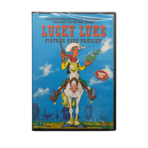 Lucky Luke: Pigtråd over Prærien – DVD (Ny, i folie)
