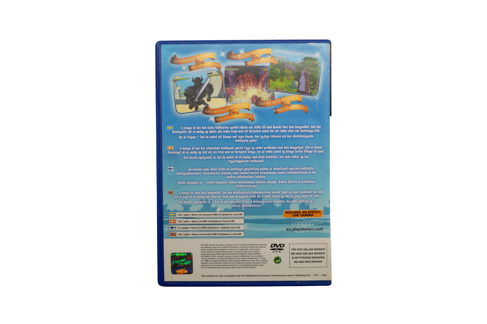 EyeToy: Play Hero – PS2 (Brugt)