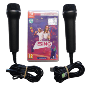 Let’s Sing 2025 med 2 mikrofoner – Nintendo Switch (Brugt)