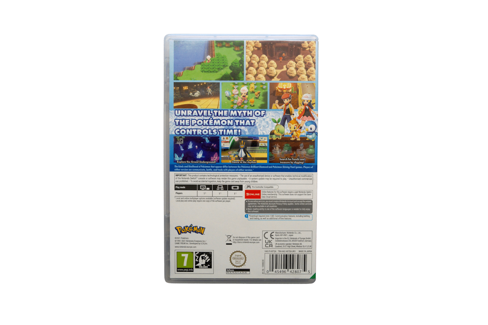 Pokémon Brilliant Diamond – Nintendo Switch (Brugt)