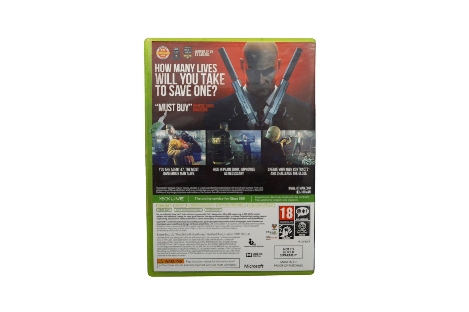 Hitman: Absolution – Xbox 360 (Brugt)