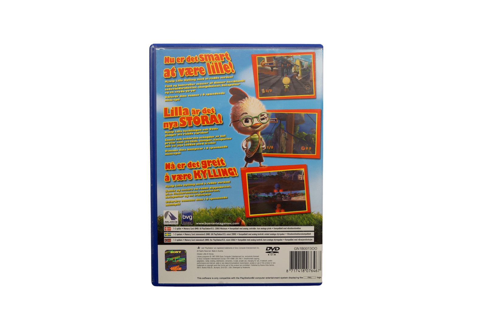 Disneys Lille Kylling – PS2 (Brugt)