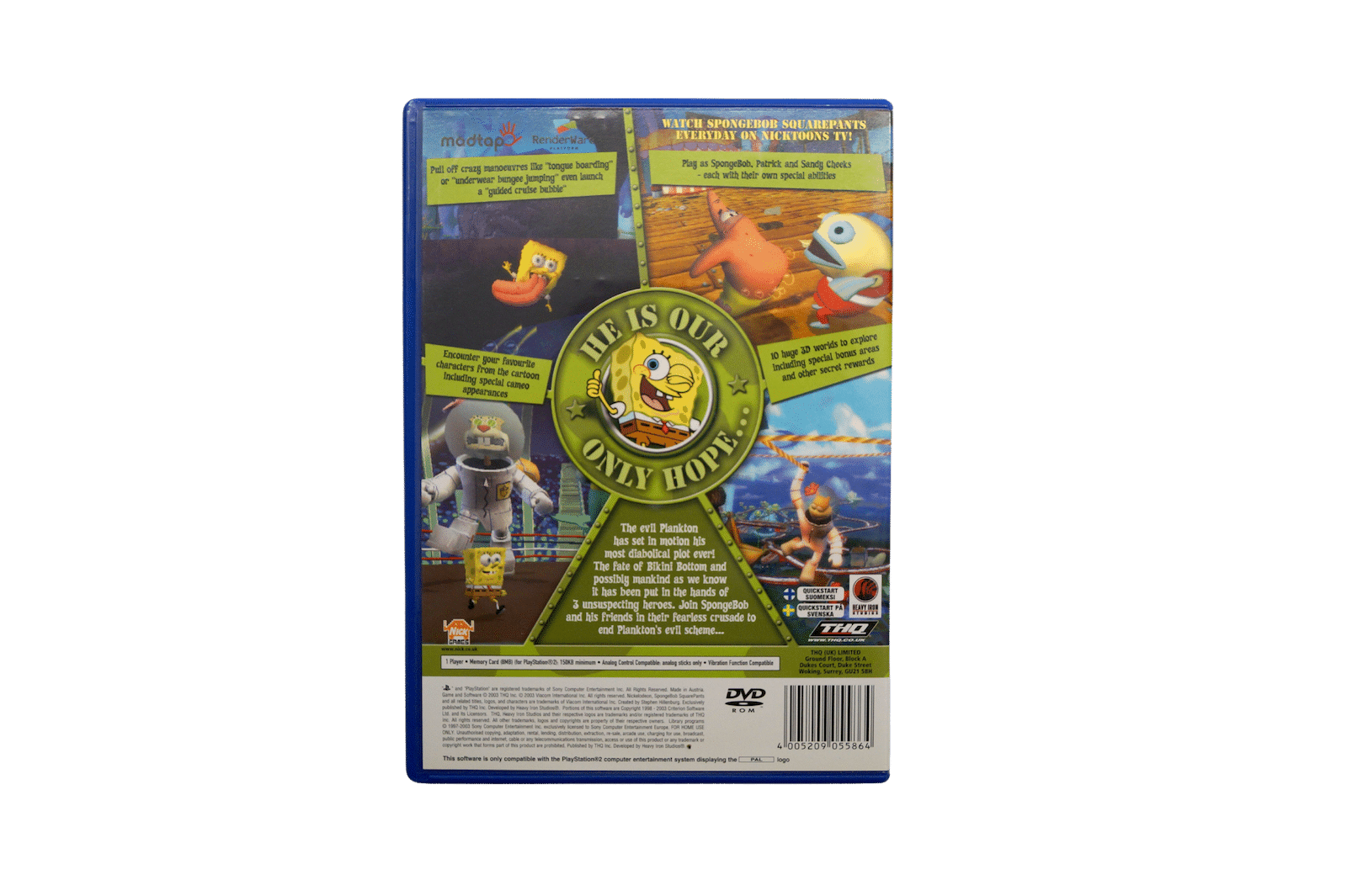 SpongeBob SquarePants: Battle for Bikini Bottom – PS2 (Brugt)