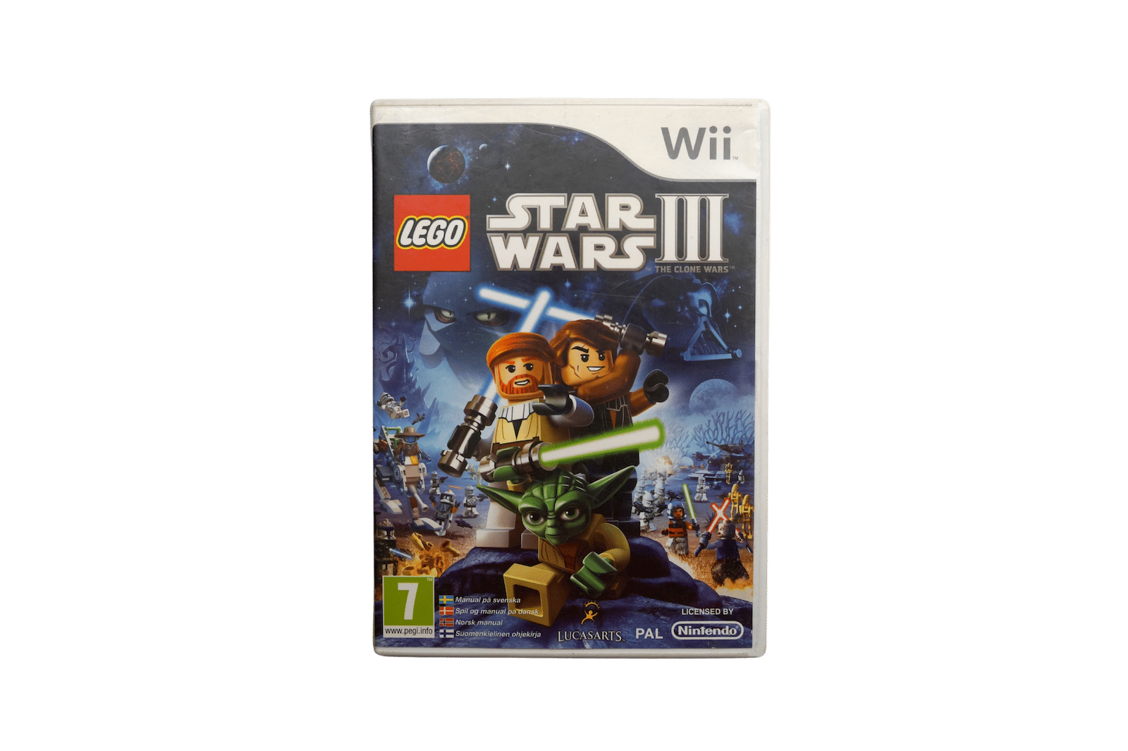 LEGO Star Wars III: The Clone Wars – Nintendo Wii (Brugt)