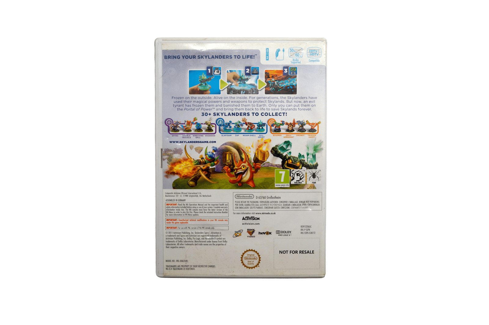 Skylanders Spyro’s Adventure – Nintendo Wii (Brugt)