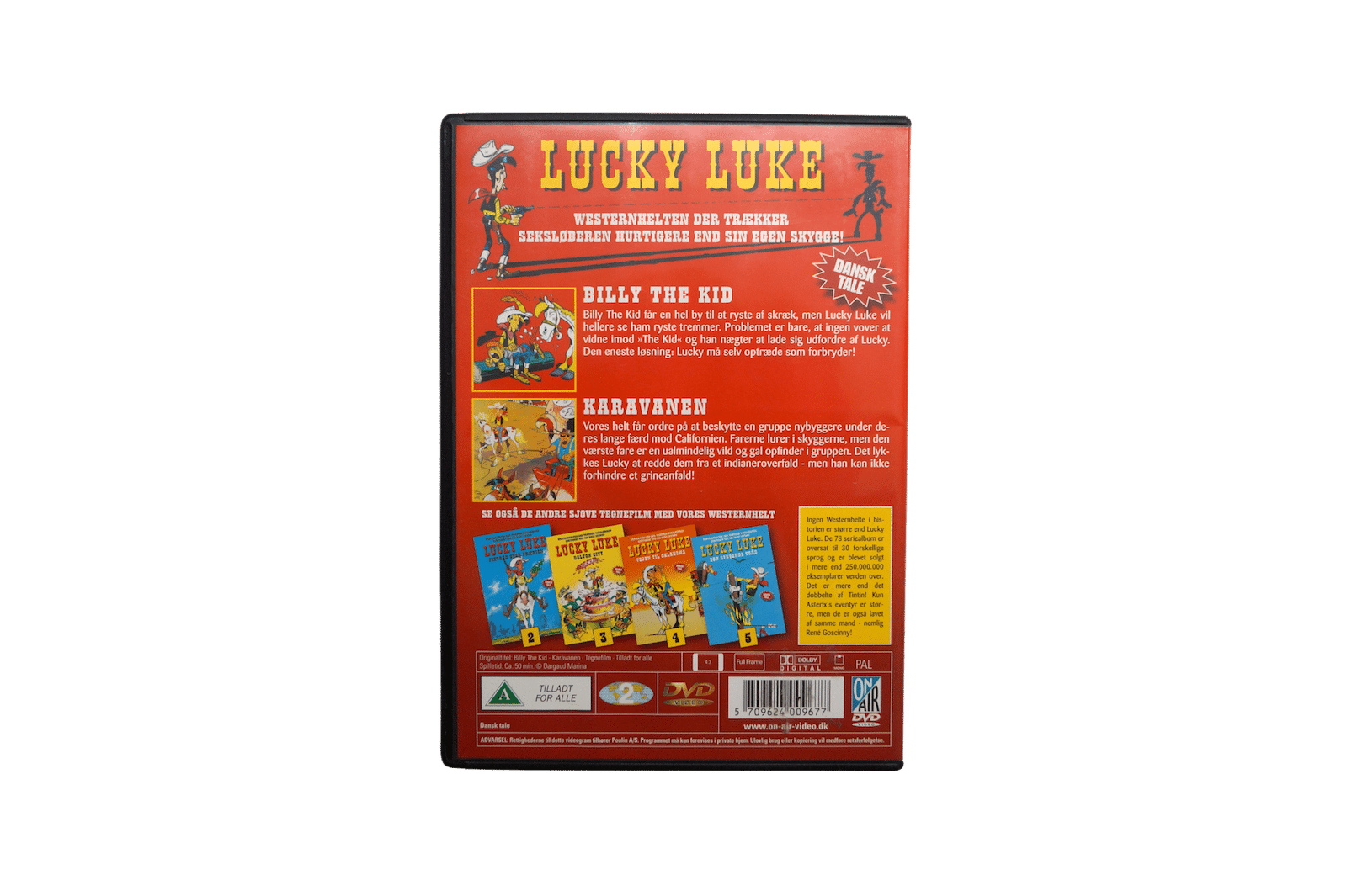 Lucky Luke: Billy The Kid – DVD (Brugt)