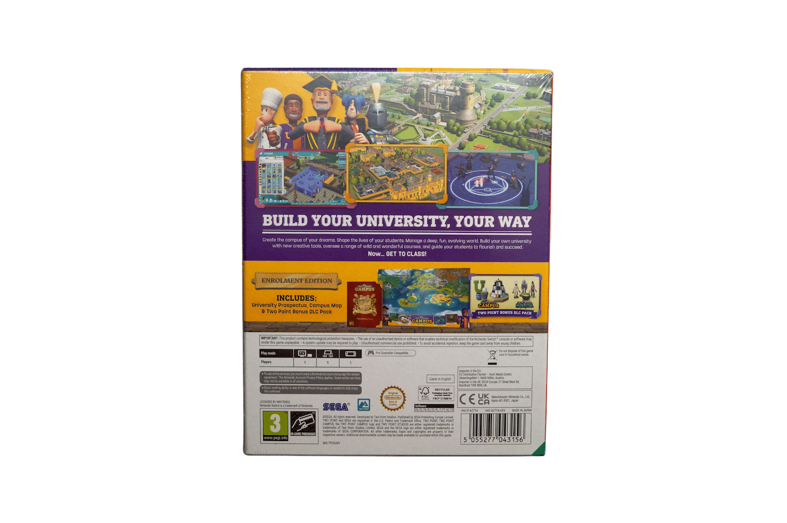Two Point Campus Enrolment Edition – Nintendo Switch (Ny)