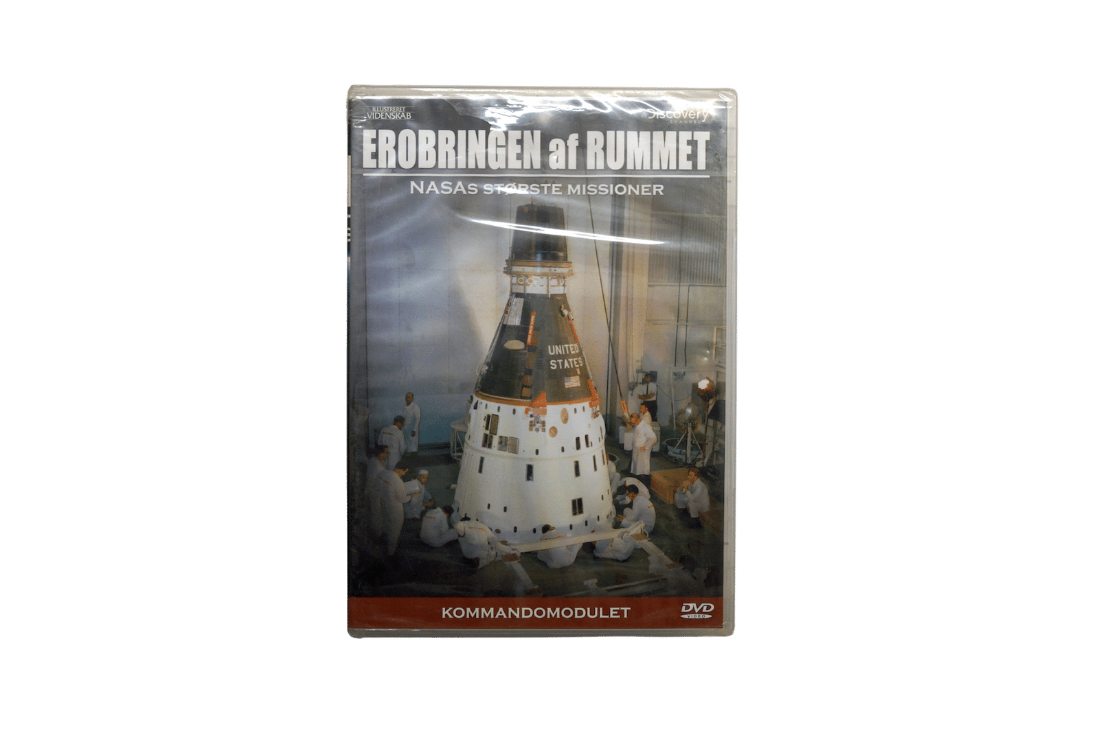 Erobringen af Rummet – NASAs Største Missioner: Kommandomodulet – DVD (Ny)