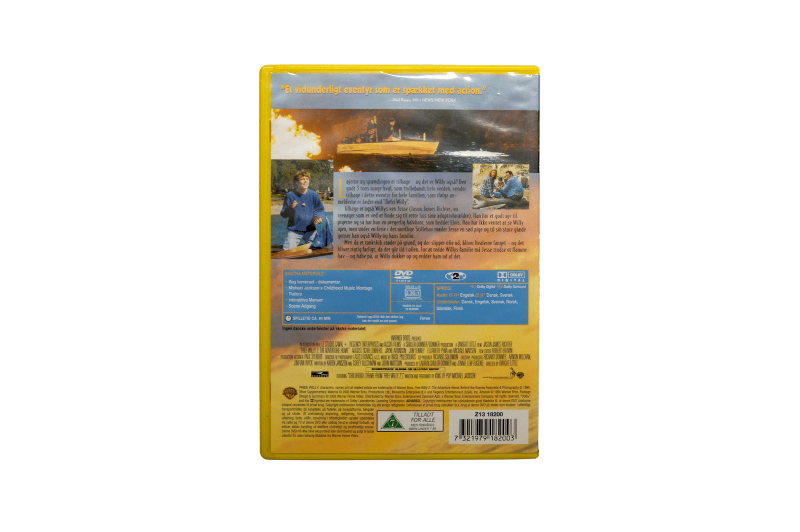 Befri Willy 2 – DVD (Brugt)