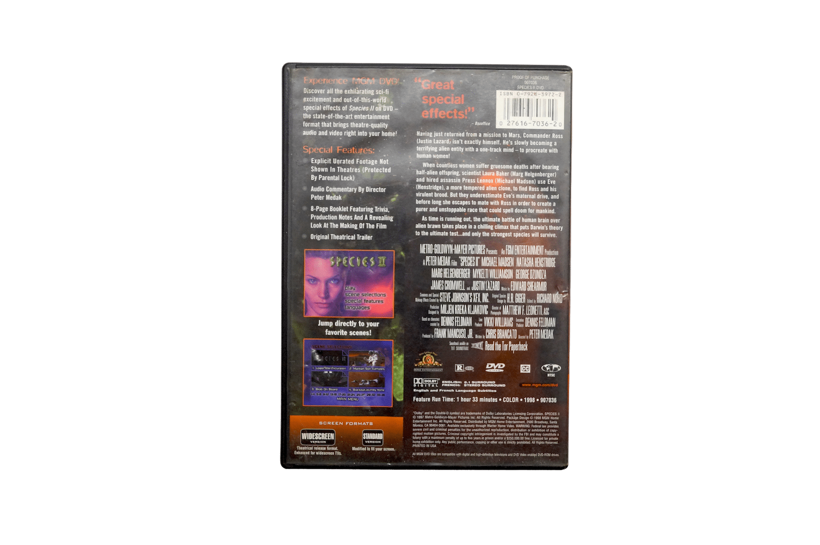 Species II – DVD (Brugt)