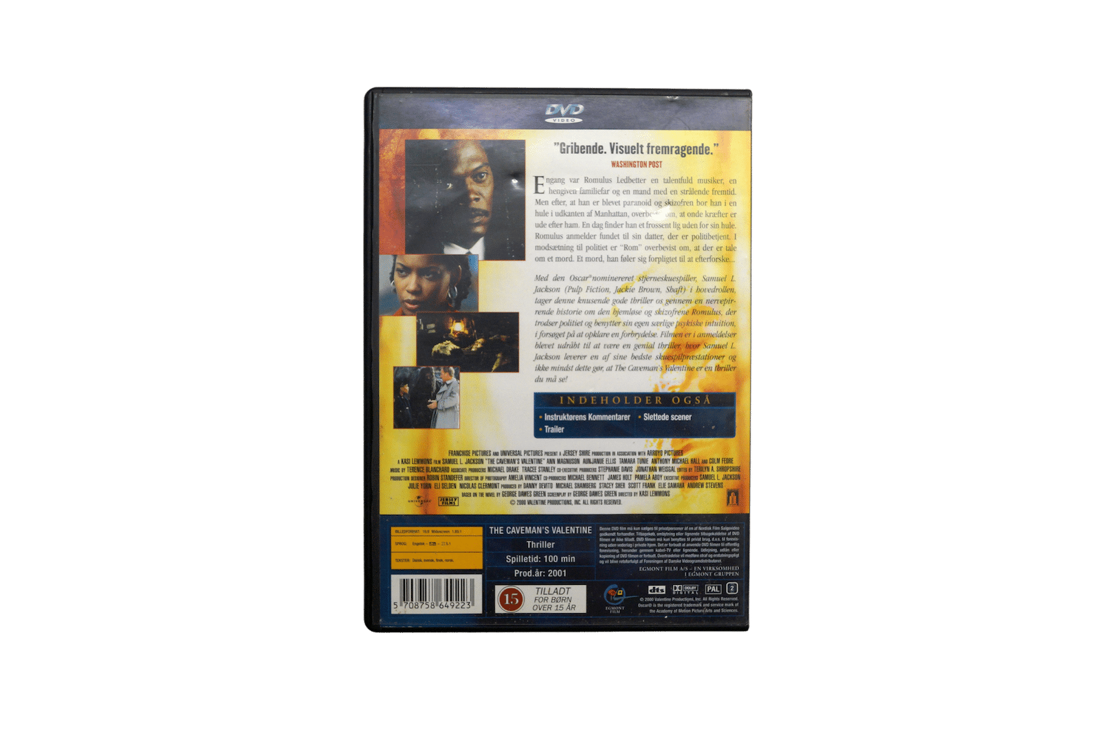 The Caveman's Valentine – DVD (Brugt)