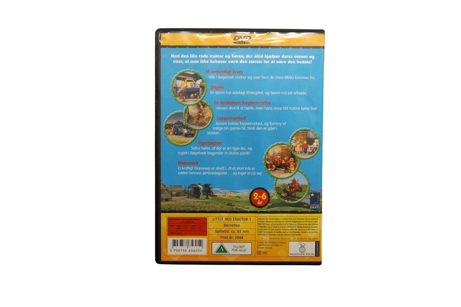 Lille Røde Traktor Af sted! – DVD (Brugt)