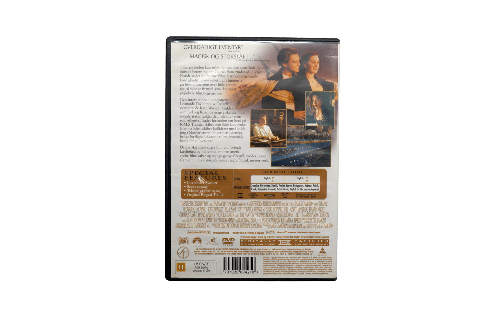 Titanic – DVD (Brugt)