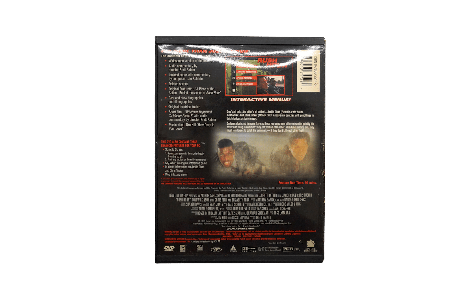 Rush Hour: New Line Platinum Series – DVD (Brugt)
