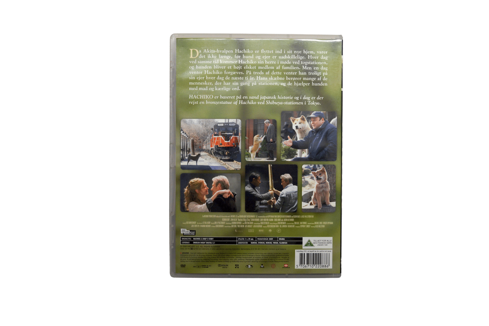 Hachiko – En ven for livet – DVD (Brugt)