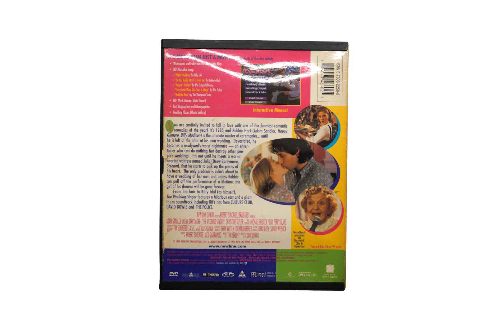 The Wedding Singer – DVD (Brugt)
