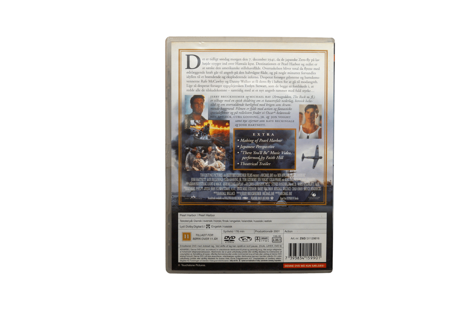 Pearl Harbor – DVD (Brugt)