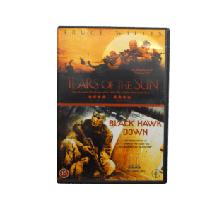 Tears of the Sun / Black Hawk Down – 2 Film – DVD (Brugt)