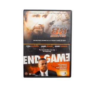 Al Pacino: 88 Minutes / End Game – 2 Film – DVD (Brugt)