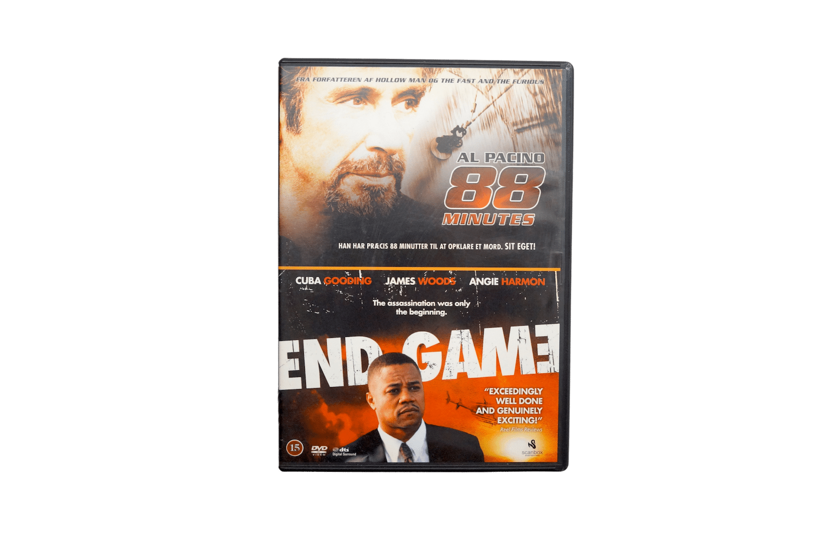 Al Pacino: 88 Minutes / End Game – 2 Film – DVD (Brugt)