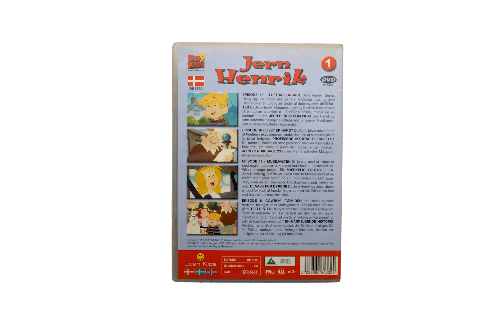 Jern Henrik – Episode 15-18 – DVD (Brugt)