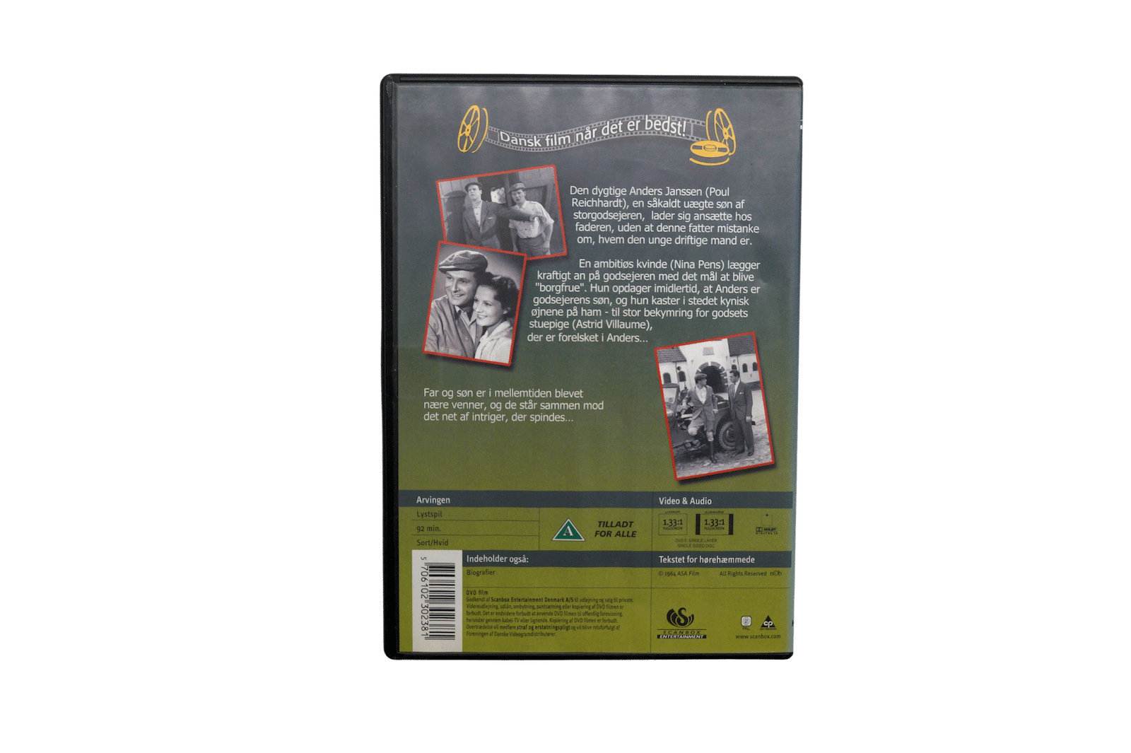 Arvingen – DVD (Brugt)