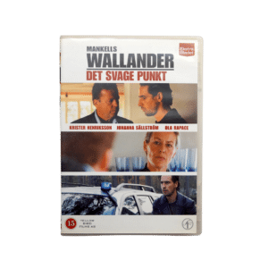 Mankells Wallander: Det Svage Punkt – DVD (Brugt)