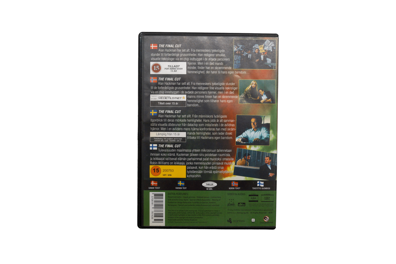 The Final Cut – DVD (Brugt)
