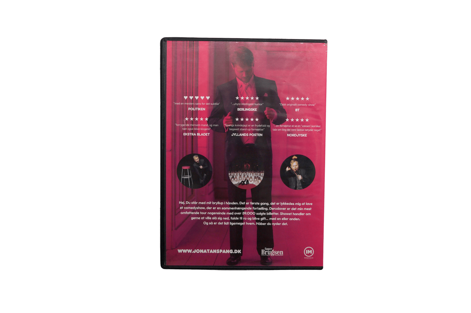 Jonatan Spangs Bryllup – DVD (Brugt)