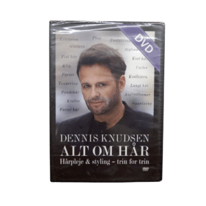 Dennis Knudsen – Alt om Hår: Hårpleje & Styling – Trin for Trin – DVD (Ny)