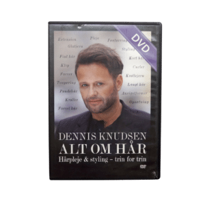 Dennis Knudsen – Alt om Hår: Hårpleje & Styling – Trin for Trin – DVD (Brugt)