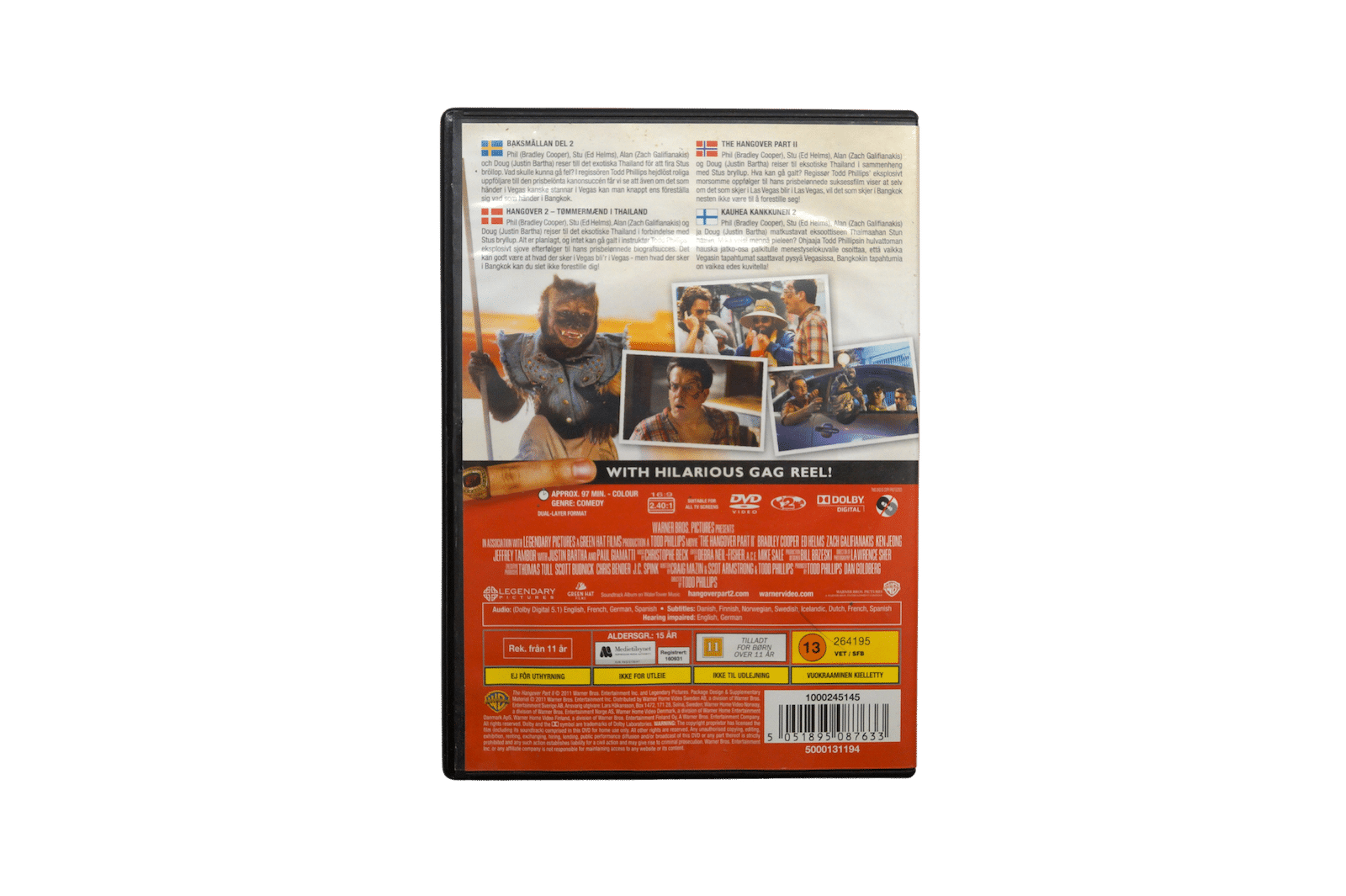 The Hangover Part II – DVD (Brugt)