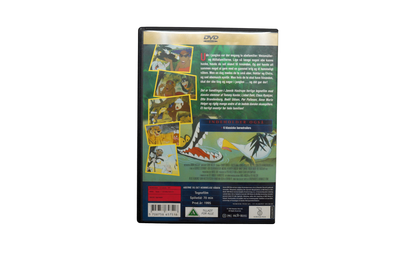 Aberne og det hemmelige våben – DVD (Brugt)