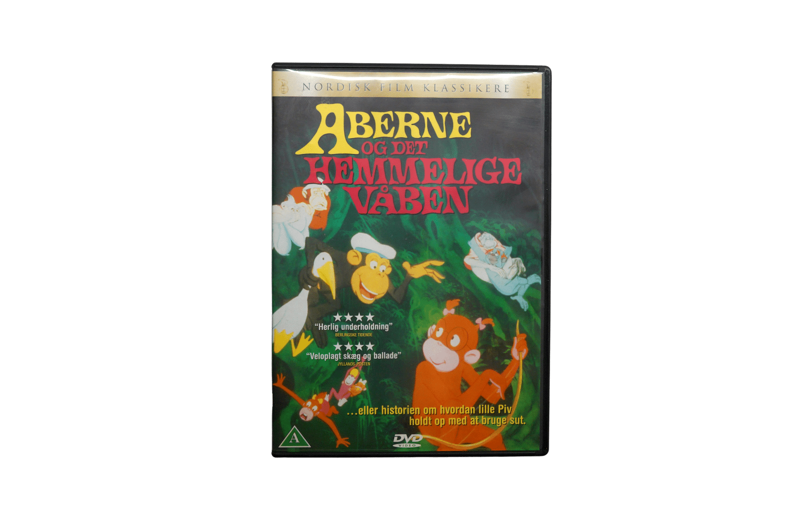 Aberne og det hemmelige våben – DVD (Brugt)